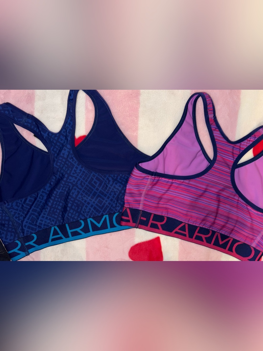 (2) Women’s Under Armour Sports Bras - Size M - Picture 2 of 2